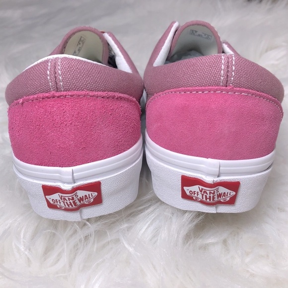 💗NWT!!! Vans Era Nostalgia Rose Low Suede Canvas Skate Shoe W 8 - Picture 6 of 8